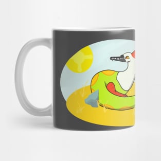 Savanna Runner :: Dragons and Dinosaurs Mug